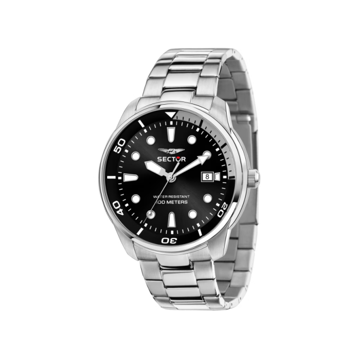 Orologio uomo al quarzo Sector Oversize R3253102028 nero