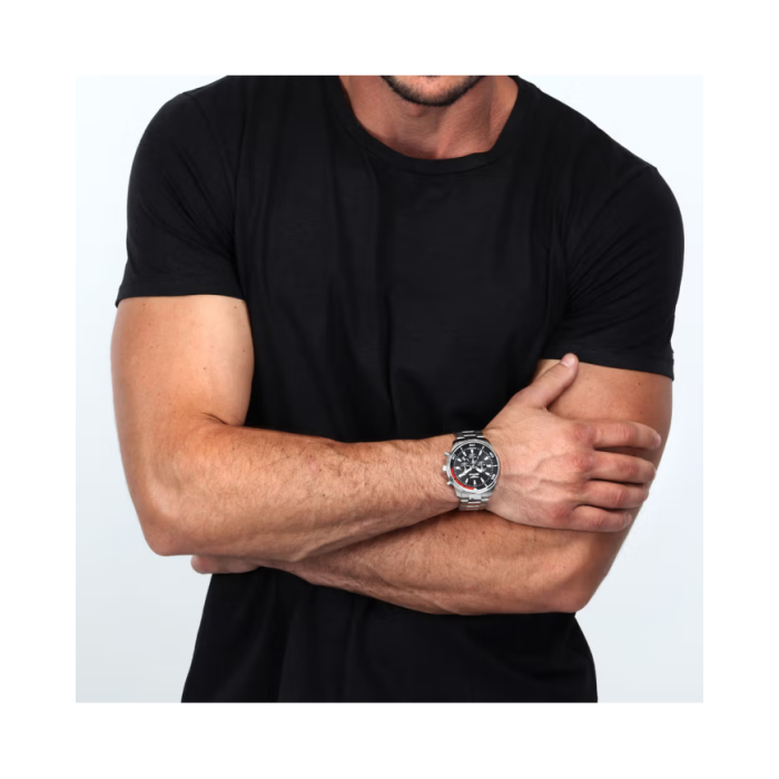 Sector Oversize R3273602018 black quartz chronograph for men