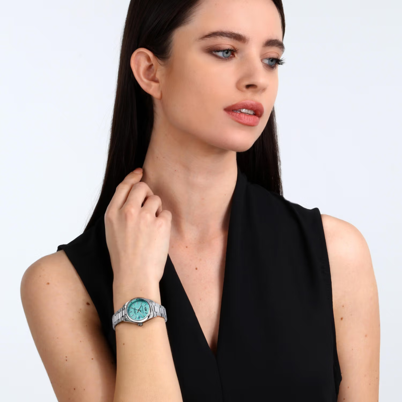 Women's Quartz Watch Philip Watch Caribe R8253597645 Clear Turquoise