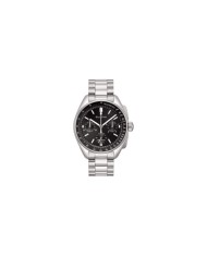 Quartz man chronograph Bulova Lunar Pilot 96A299 Black