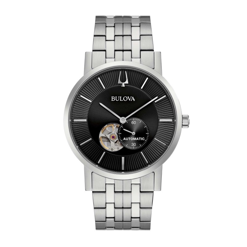 Men's Automatic Watch Bulova Clipper 96A239 Black