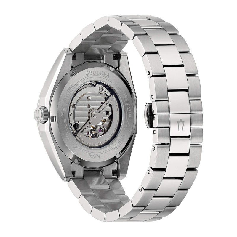 Orologio uomo automatico Bulova Surveyor 96A274 Silver