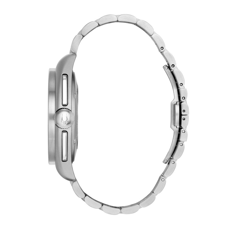 Cronografo uomo al quarzo Bulova Lunar Pilot 45 mm 96B258 Nero