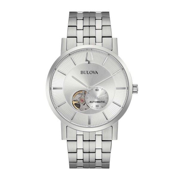 Orologio uomo automatico Bulova Clipper 96A238 Silver