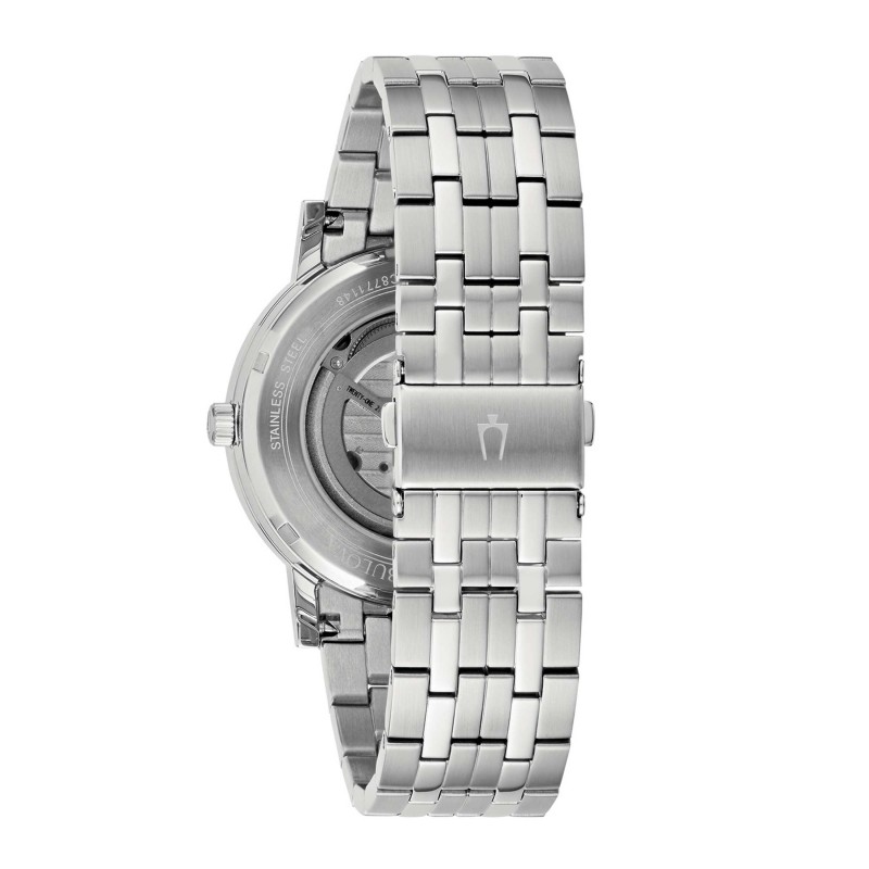 Orologio uomo automatico Bulova Clipper 96A238 Silver