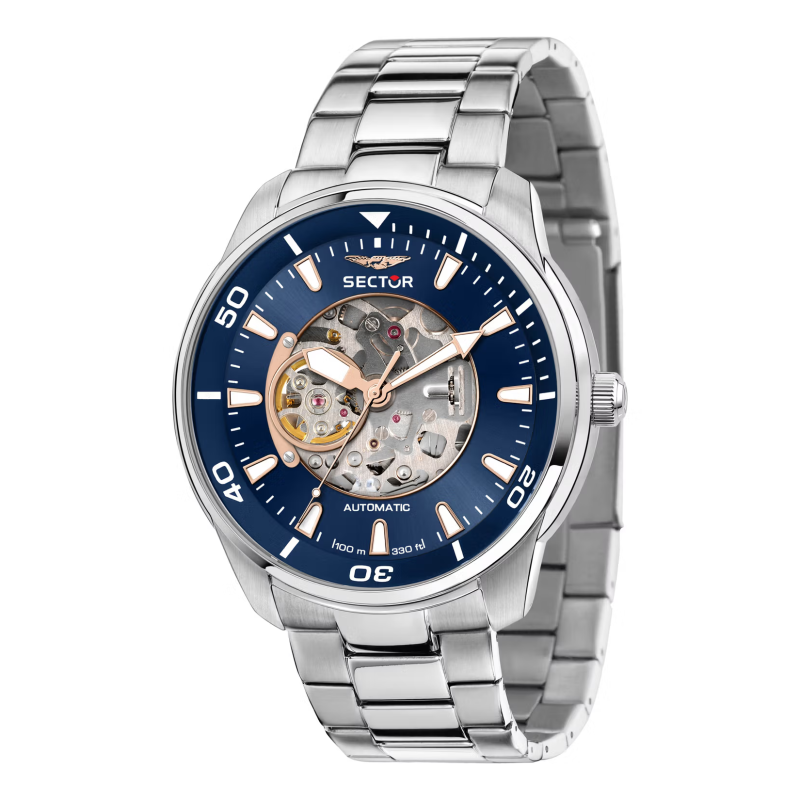 Sector Over Size R3223102001 Blue automatic men's watch