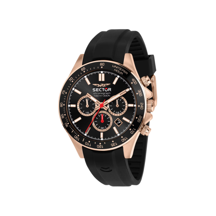Sector 230 R3271661029 Black Quartz Chronograph for Men