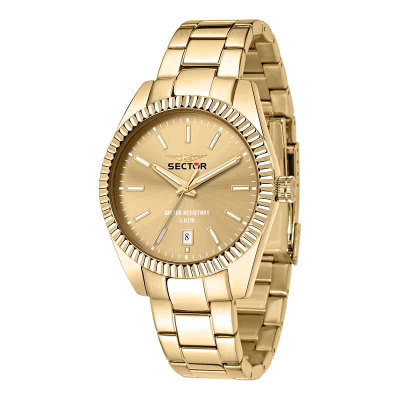 Sector 240 R3253240026 Gold quartz men's watch
