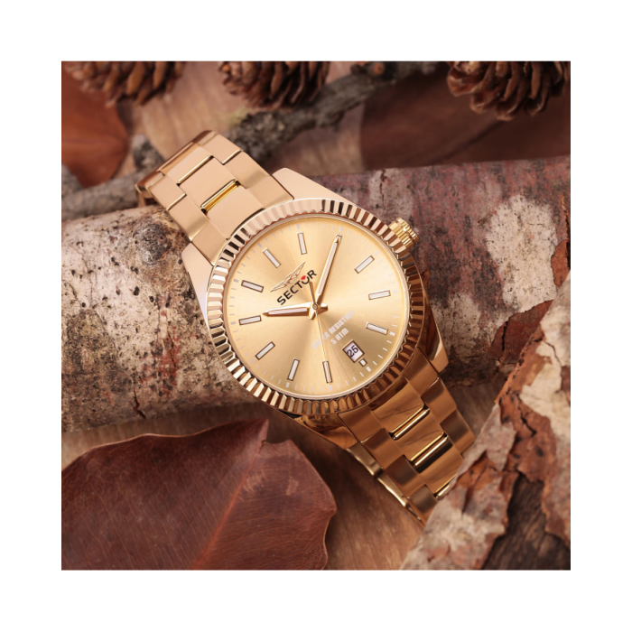 Sector 240 R3253240026 Gold quartz men's watch