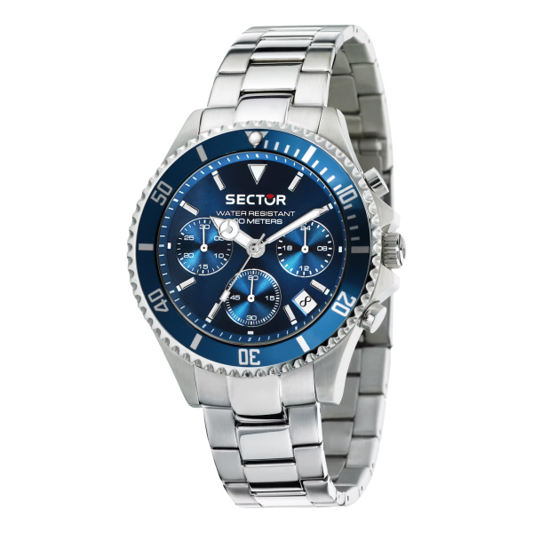 Sector 230 R3273661007 Blue Quartz Chronograph for Men